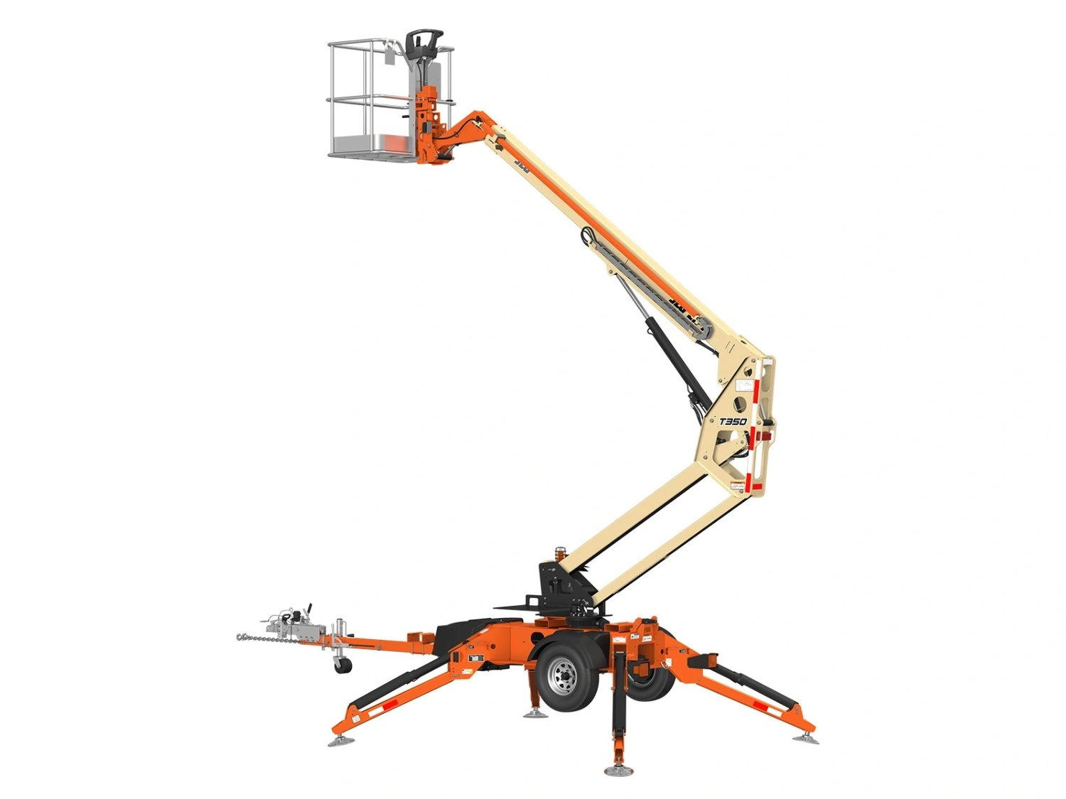34.5ft Towable Electric Boom Lift