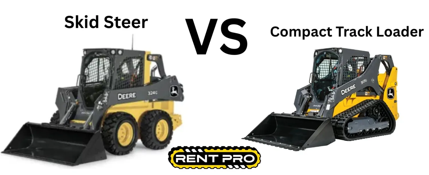 Compact Track Loader vs Skid Steer: Which Should You Rent?